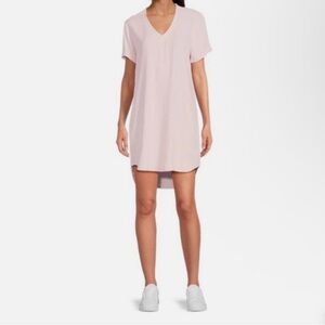 cloth & stone Mauve V-Neck Shift Dress